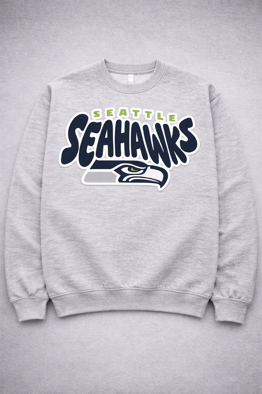 Seahawks Bubble Letter